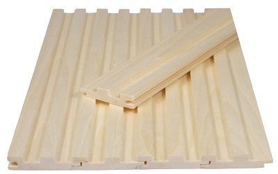 Drveni paneli za izradu saune