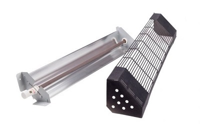 Infracrveni grijač s rešetkom, 450W, kutni model