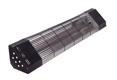 Infracrveni grijač s rešetkom, 450W, kutni model