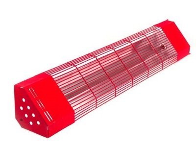 Infracrveni grijač s rešetkom, 450W, kutni model