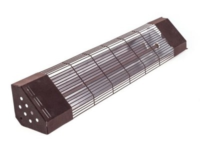 Infracrveni grijač s rešetkom, 450W, kutni model