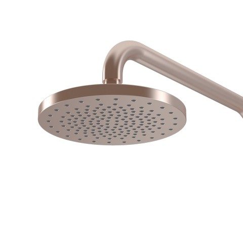 Kromirani solarni tuš antracit bakar - 30 litara