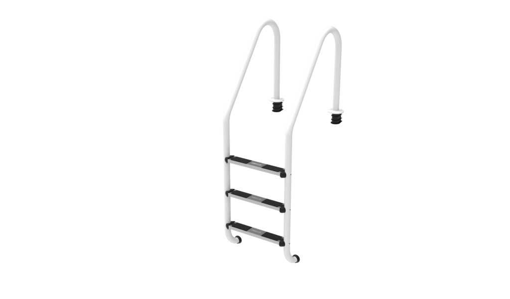 Ljestve od nehrđajućeg čelika zaštićene Plascoat® slojem