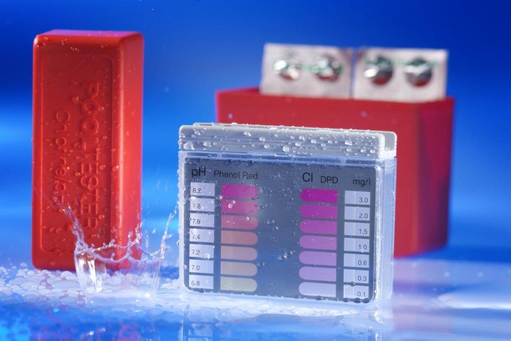 Pooltester za mjerenje slobodnog klora i pH vrijednosti