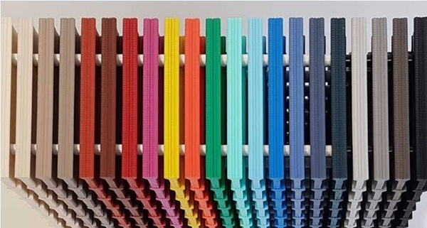 Preljevne bazenske rešetka u boji