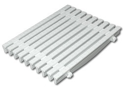 Dvostrana pločica preljevne rešetke