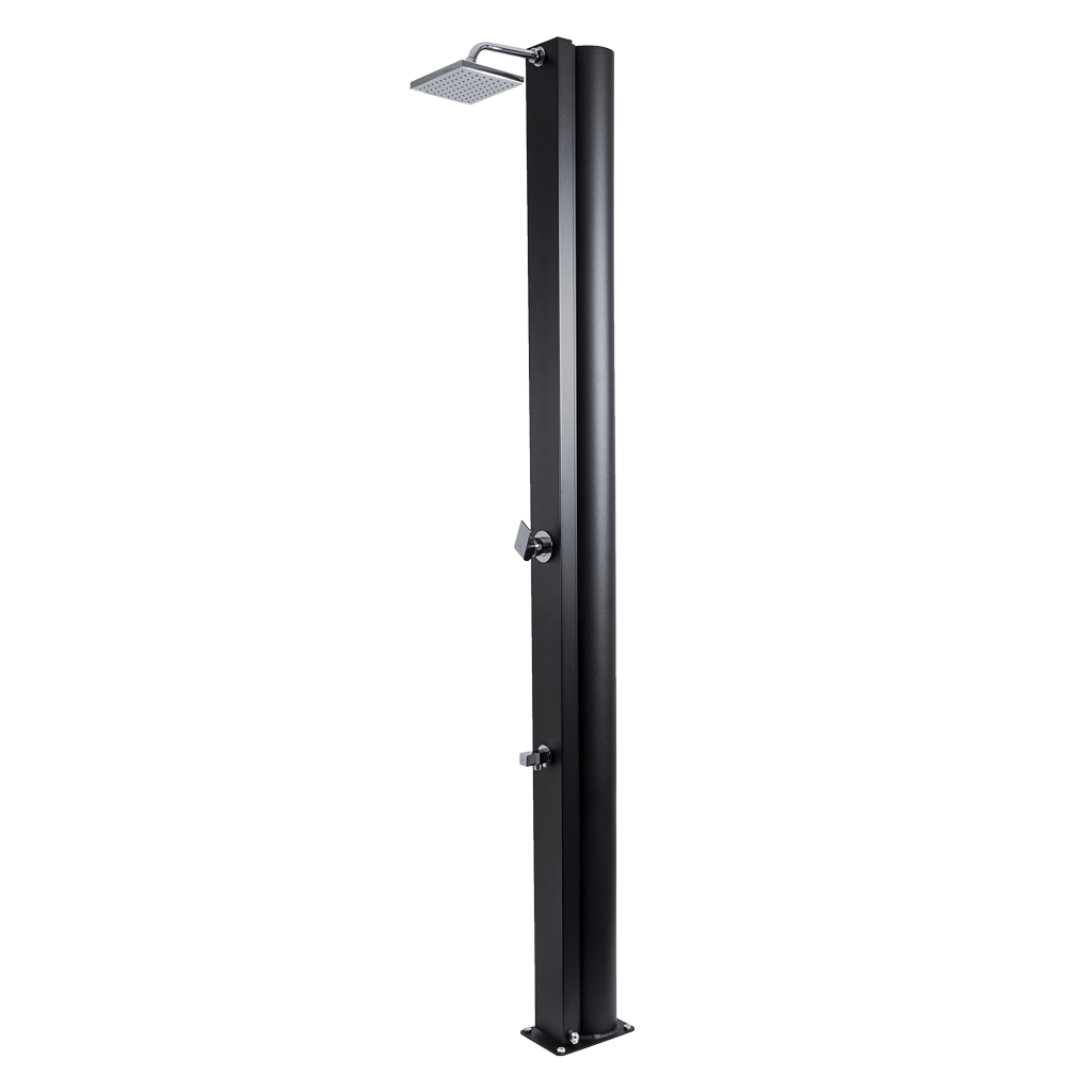 Solarni tuš CMR 30L s nogoperom – Crni