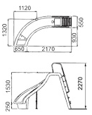 Tobogan Curved-right