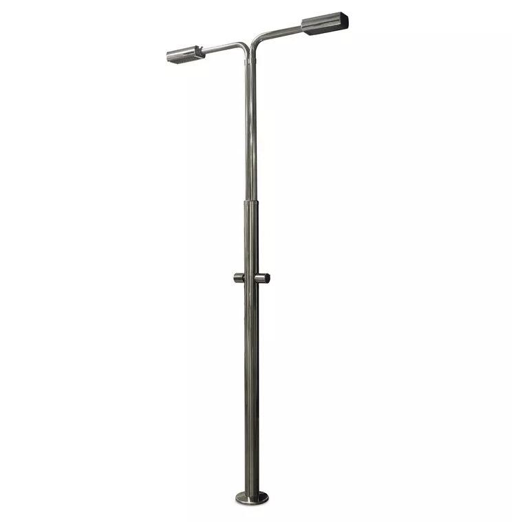 Vanjski tuš Angel s dvije tuš glave i dva ventila