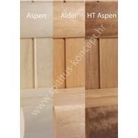 Drveni paneli za izradu saune Povoljno